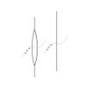 Rayher 2163700 Special Bead Stringing Needle, 5.7 cm, Self-Service Bag, 1 Piece view 2
