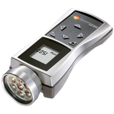 testo 477 LED Stroboscope with Case, Trigger Plug and Calibration Report; 0563 4770