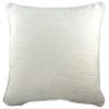 Savannah Evans Lichfield Pillow, Chenille Fabric, Piped, Cream, 43.2 x 43.2 cm view 1