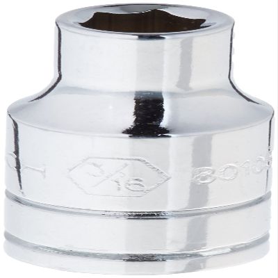 GearWrench 80105 1/4-Inch Drive 6-Point Standard SAE 3/4-Inch Socket, Black
