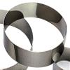 Gobel Stainless Steel Mousse Rings, Round, 80 mm, 6-Piece Set view 1