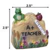 Teacher Polystone Message Rock, 6.3 cm High view 2