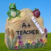 Teacher Polystone Message Rock, 6.3 cm High view 4