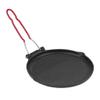 Invicta 32710 Cast-Iron Grill Pan, Black, 23 cm view 1