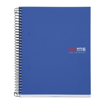 Miquelrius The Originals A5 Grid Notebook, 5 mm, 150 Sheets, Blue