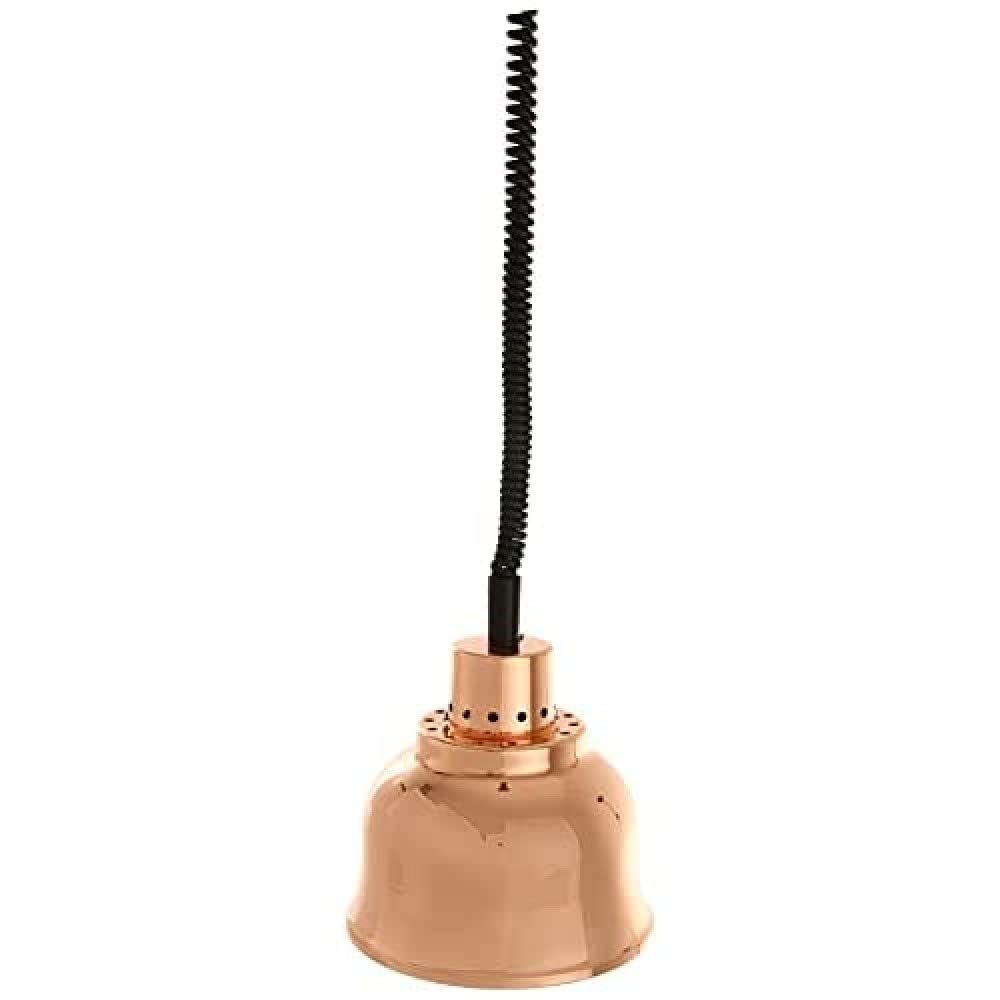 SARO BONNIE Buffet Heat Lamp - Food-Warming Lamp, Copper-Colored