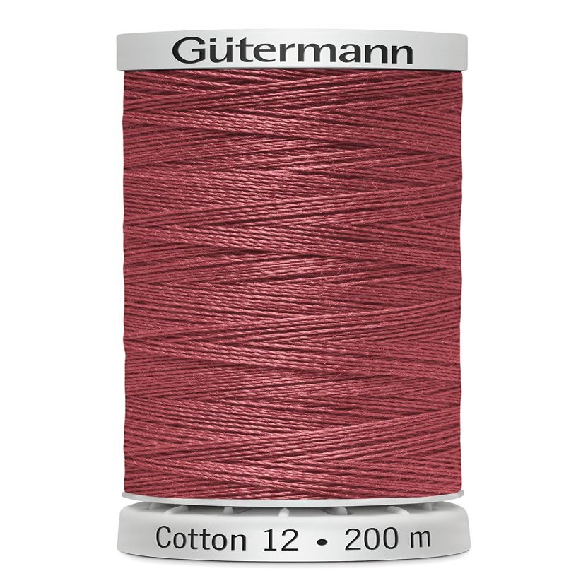 Gütermann SULKY Cotton 200 m, Size 12, Color 1558
