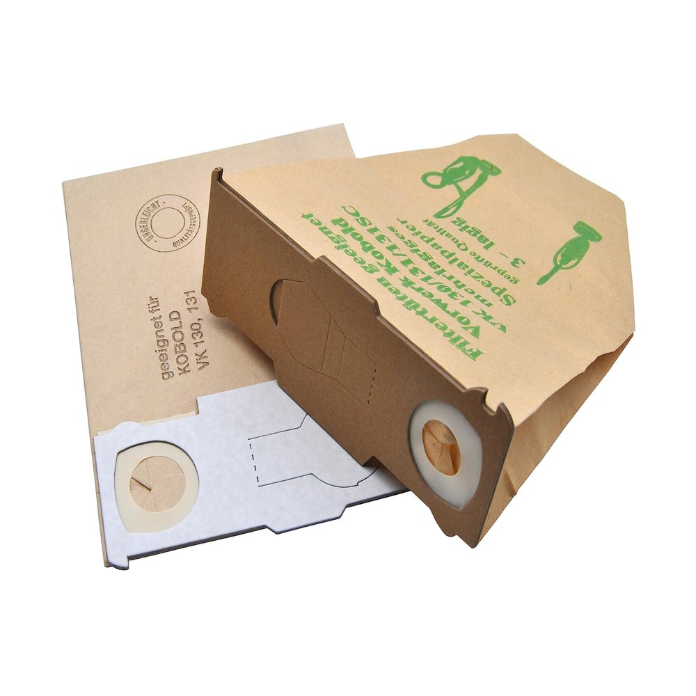 LeaBen 20 Vacuum Cleaner Bags Compatible with Vorwerk Kobold VK130/131 FP130