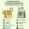 LeaBen 20 Vacuum Cleaner Bags Compatible with Vorwerk Kobold VK130/131 FP130 view 2