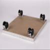 Professional Plant/Furniture Dolly 30 x 30 cm, Aluminum, 120 kg, Chrome Casters with Brake view 3