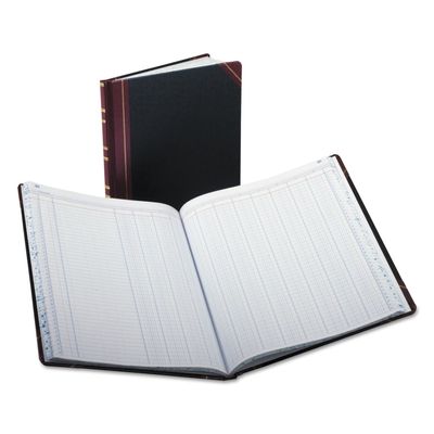 Boorum & Pease Columnar Book, 12 Columns, Black, 150 Pages, 12 1/4 x 10 1/8 in