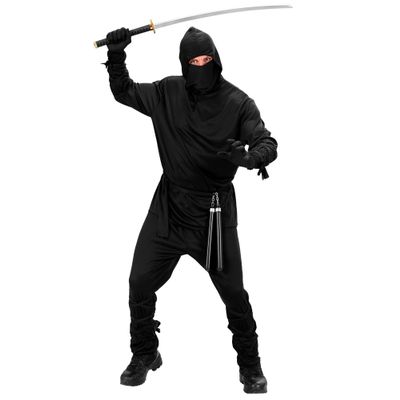 W WIDMANN MILANO Party Fashion 6-Piece Ninja Costume