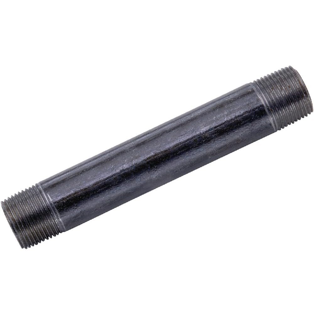 1-1/2 x 2 in. Black Nipple