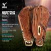 Mizuno Prospect Series Youth Baseball Catcher's Mitt, 81.3 cm, Left Hand: Black/Light Brown (F981), 82.5 cm view 4