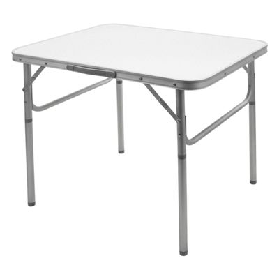 Spetebo Lightweight Aluminum Camping Folding Table - 75 x 55 cm