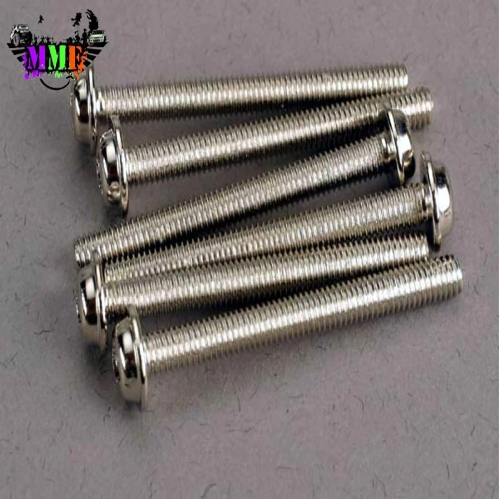293196 - Traxxas 3x30 mm Machine Washer-Head Screws (6)