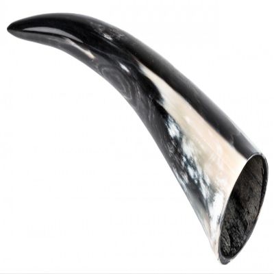 NaDeco Drinking Horn, 0.1 Liter, Mead Horn, Viking Horn