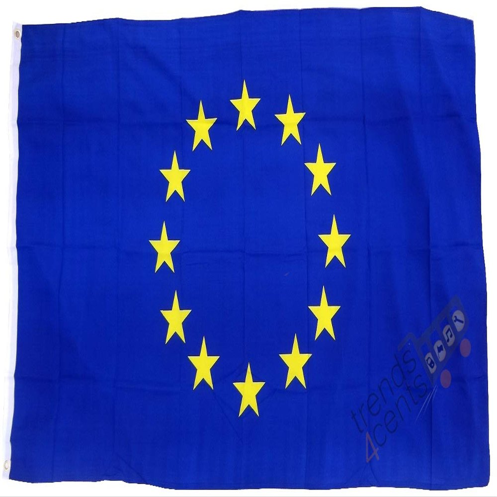 Europe Flag, Large Format 250 x 150 cm, Weather-Resistant