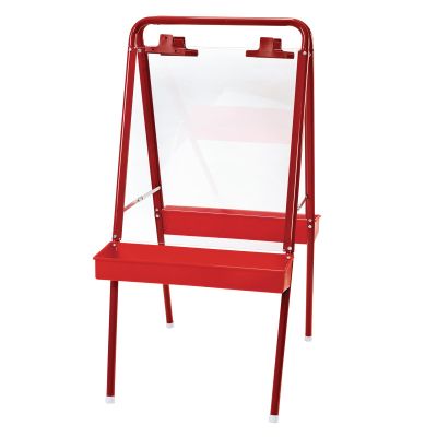 SNUNGPHIR Colorations - 2WAPE 2-Way Indoor/Outdoor Adjustable Acrylic Panel Easel for Kids (23" L x 29-1/2" W x 45" H)