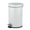 kela MONACO 3L Cosmetic Wastebasket, Matte White view 1
