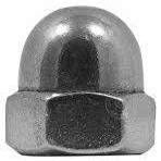 100 Acorn Nuts DIN 1587 V2A Stainless Steel M6