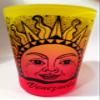 Venezuela Sun Neon Yellow/Neon Pink Shot Glass view 1