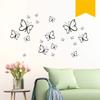 Wandkings Butterfly Wall Decal Set, 20 Pieces in Golden Yellow - Available in 33 Colors view 1