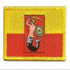 Flaggenfritze Polish Flag Warsaw Patch - 8 x 6 cm view 1