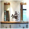 Samunshi Sagittarius Zodiac Wall Decal, 30 x 28 cm, Aubergine view 2