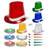 W WIDMANN MILANO Party Fashion 6640M - Holographic Las Vegas Party Set, Multicolor, for 10 People view 1