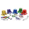 W WIDMANN MILANO Party Fashion 6640M - Holographic Las Vegas Party Set, Multicolor, for 10 People view 2