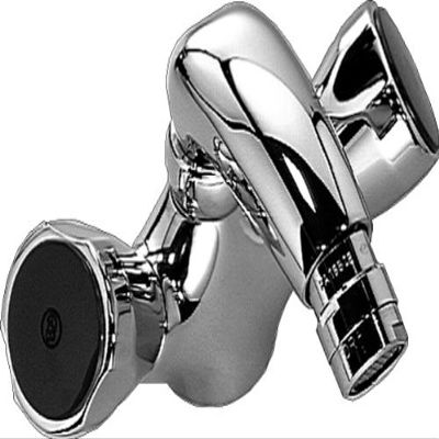 Bruse 3199F Two-Handle Single-Hole Bidet Faucet with Complete Drain Set