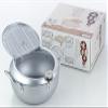 Aji-Raku-tei II 24 cm Fryer with Lid and Thermometer SJ1025 (Japan Import; Japanese Packaging and Manual) view 2