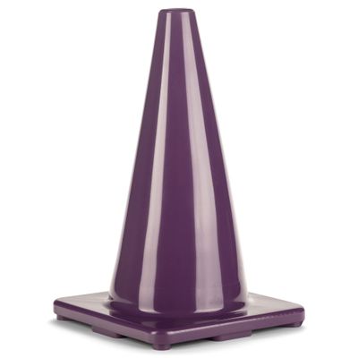 Champion Sports High-Visibility Flexible Vinyl Cone, Unisex, C18PR, Light Purple, 30.5 cm