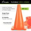 Champion Sports High-Visibility Flexible Vinyl Cone, Unisex, C18PR, Light Purple, 30.5 cm view 3