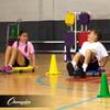 Champion Sports High-Visibility Flexible Vinyl Cone, Unisex, C18PR, Light Purple, 30.5 cm view 4