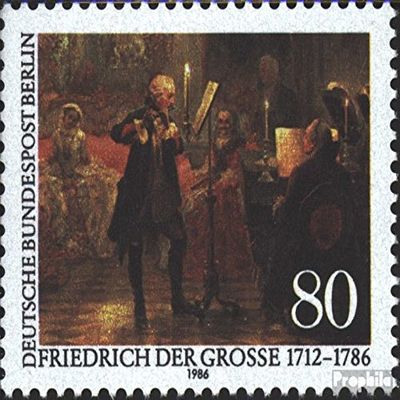 Prophila Collection Berlin (West) No. 764 Complete Issue, MNH, 1986 Frederick the Great