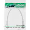 InLine 72533W Cat 5e SF/UTP Patch Cable, White, 0.3 m view 2