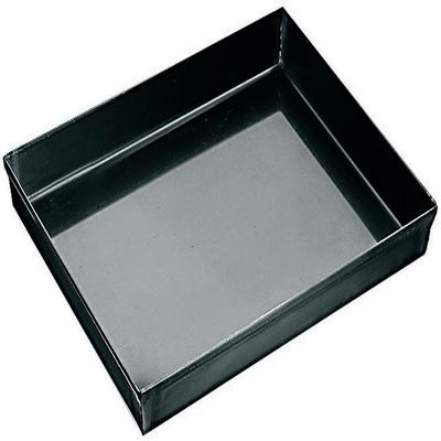 APS 88256 Pizza Pan, 60 x 40 cm, 2.5 cm High, Blue Steel