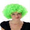 WIG ME UP PW0011-PC15 Neon Green Afro Wig, Tokyo Funk Disco view 1
