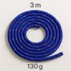 HAEST - Handleless Jump Rope for Kids & Adults, Adjustable 3 m Gymnastics Rope, Blue view 2