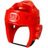 BAY KLS Headguard for Combat Sports, Kickboxing, Taekwondo, Taek Kwon Do, TKD, Red, Size L view 1
