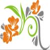 Indigos UG Wall Decal for Living Room – DF344 Colorful Beautiful Flowers, 40 x 23 cm view 1