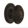 Nostalgic Warehouse Rope Rosette with Egg & Dart Knob, Privacy - 2.375, Oil-Rubbed Bronze by Nostalgic Warehouse view 1