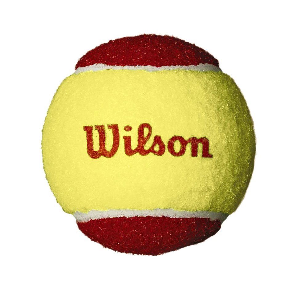 WILSON Youth Tennis Balls, Open, Red, Single Can (3 Balls)