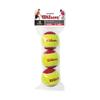 WILSON Youth Tennis Balls, Open, Red, Single Can (3 Balls) view 2