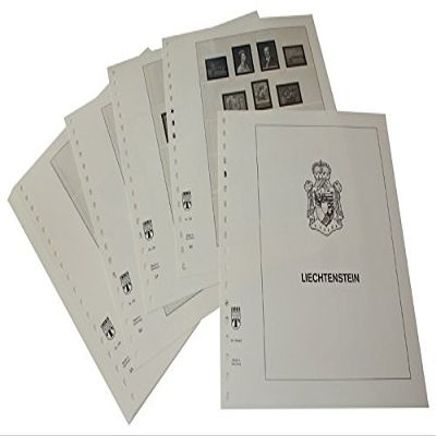 LINDNER The Original Liechtenstein – Pre-Printed Album Pages, 1960–1971