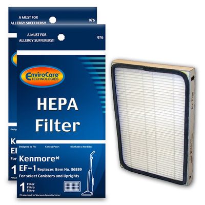Sears Kenmore HEPA Filter - 86889 2086889 EF - White