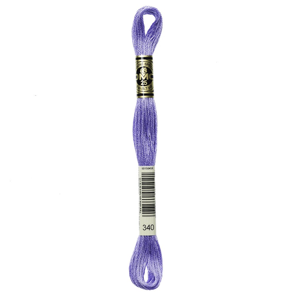 DMC Six-Strand Embroidery Cotton, Medium, Blue, Violet