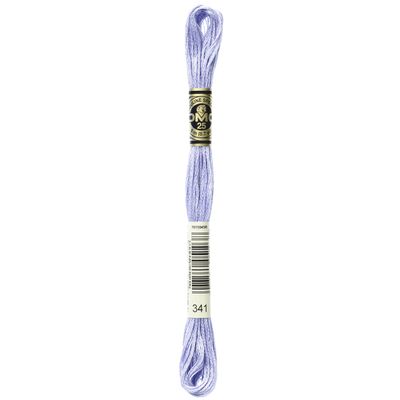 DMC 6-Strand Embroidery Cotton Floss, Light Blue Violet